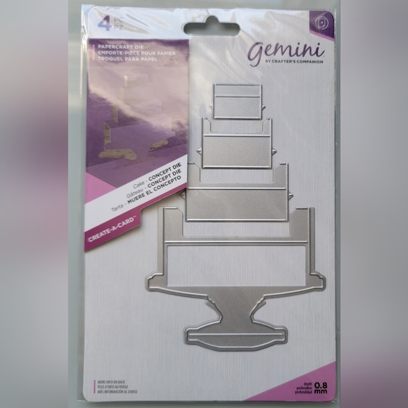 Lot of  Gemini by Crafter's Companion Stamp & Dies,  and Sheena clear acrylic st - Picture 2 of 12